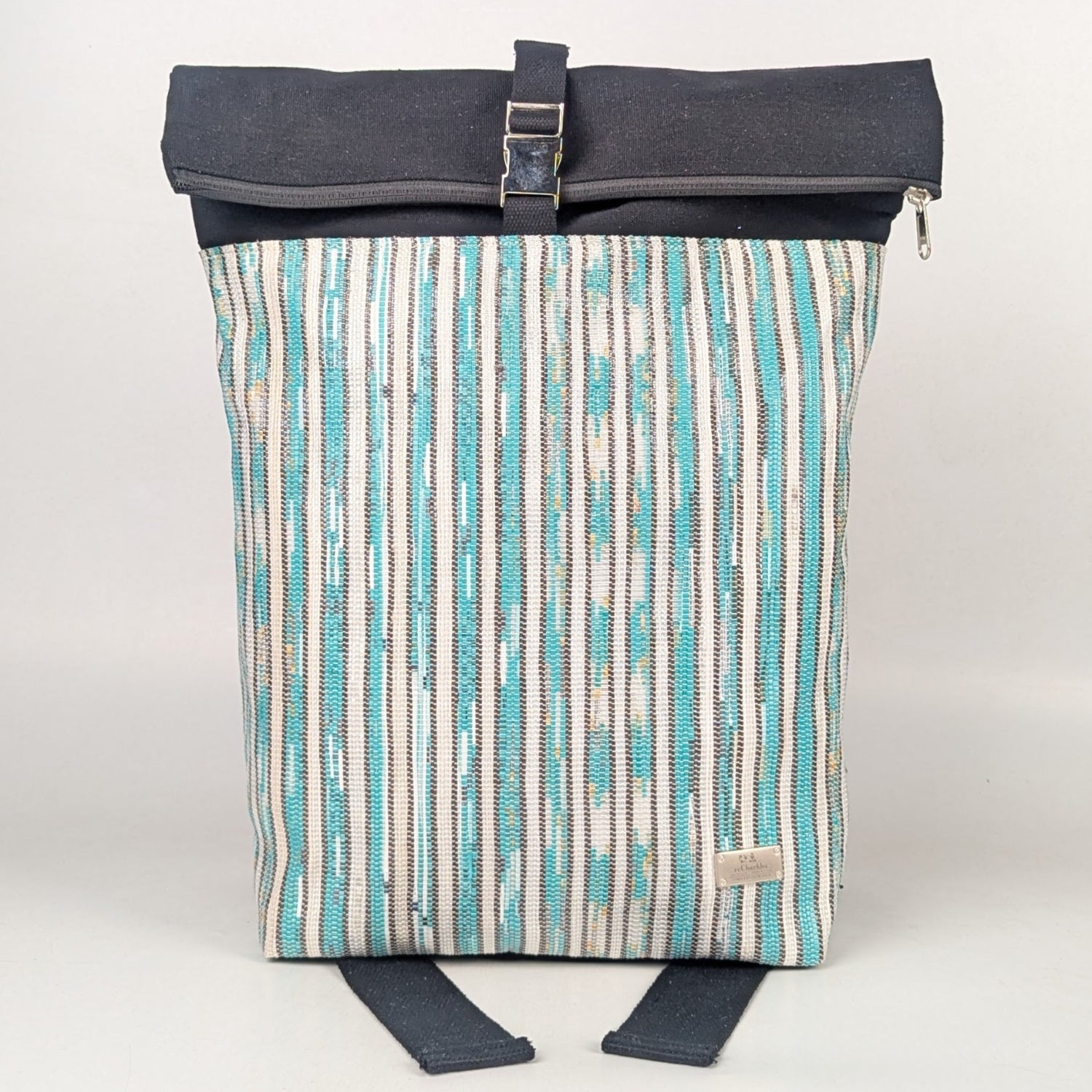 Upcycled Handcrafted Spartan Backpack (SBP0925-004) PS_W