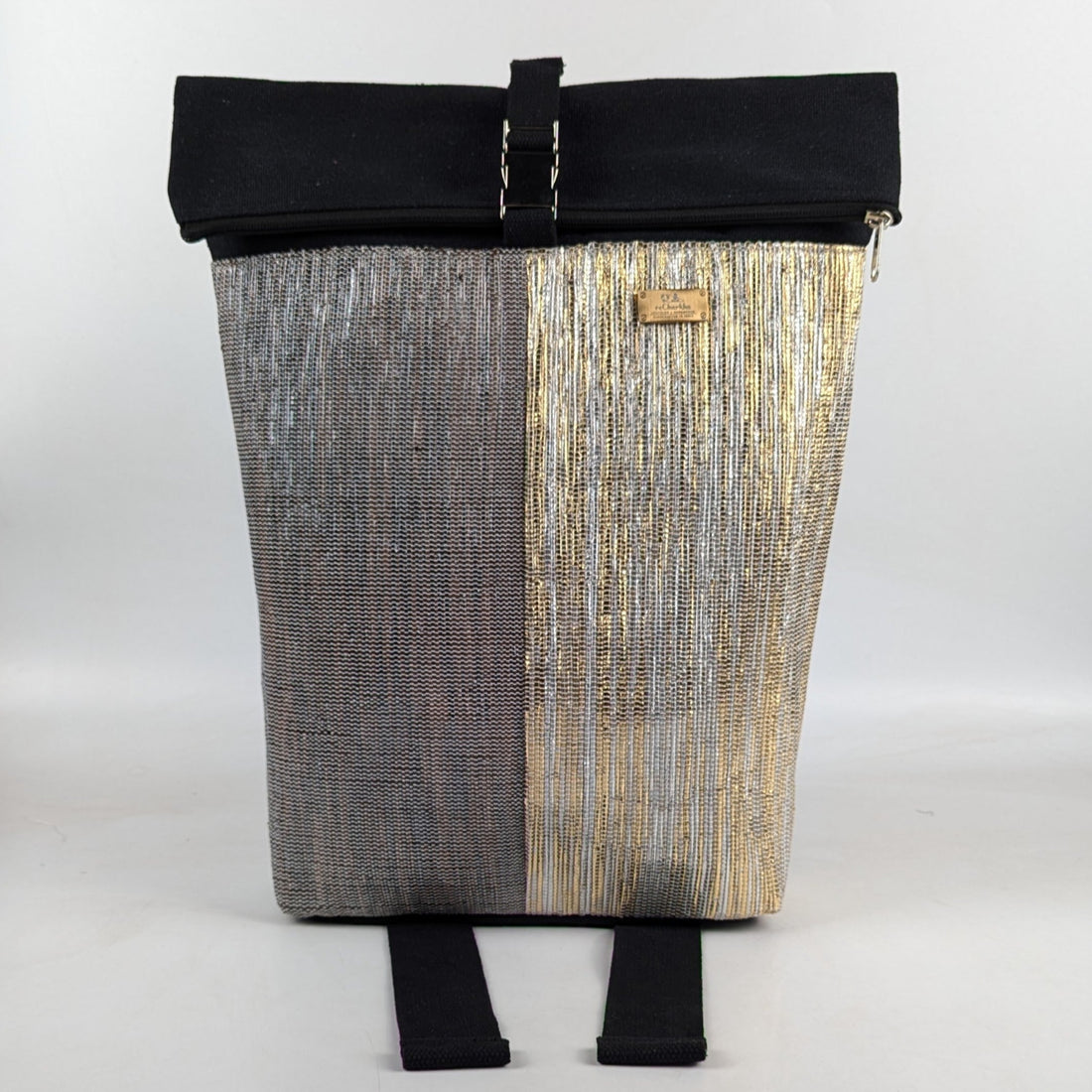 Upcycled Handcrafted Spartan Backpack (SBP0625-005) PS_W