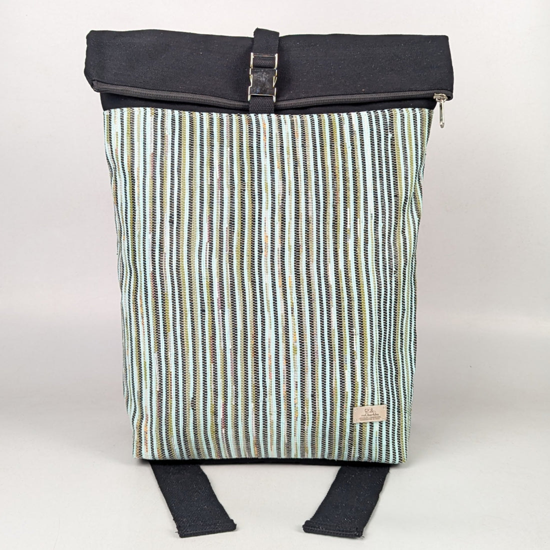 Upcycled Handcrafted Spartan Backpack (SBP0925-005) PS_W