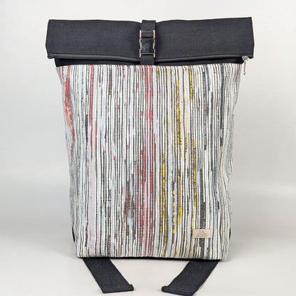 Upcycled Handcrafted Spartan Backpack (SBP0925-006) PS_W
