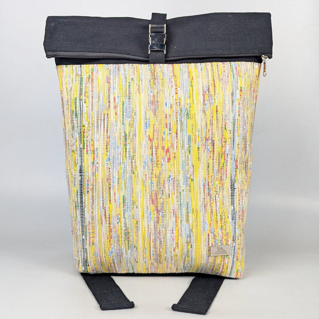 Upcycled Handcrafted Spartan Backpack (SBP0925-007) PS_W