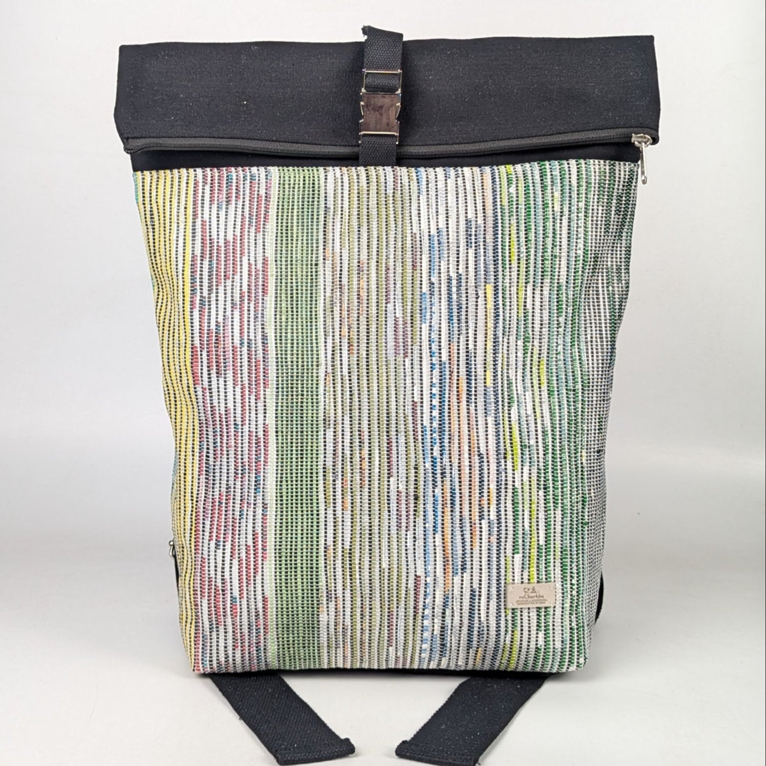 Upcycled Handcrafted Spartan Backpack (SBP0925-009) PS_W