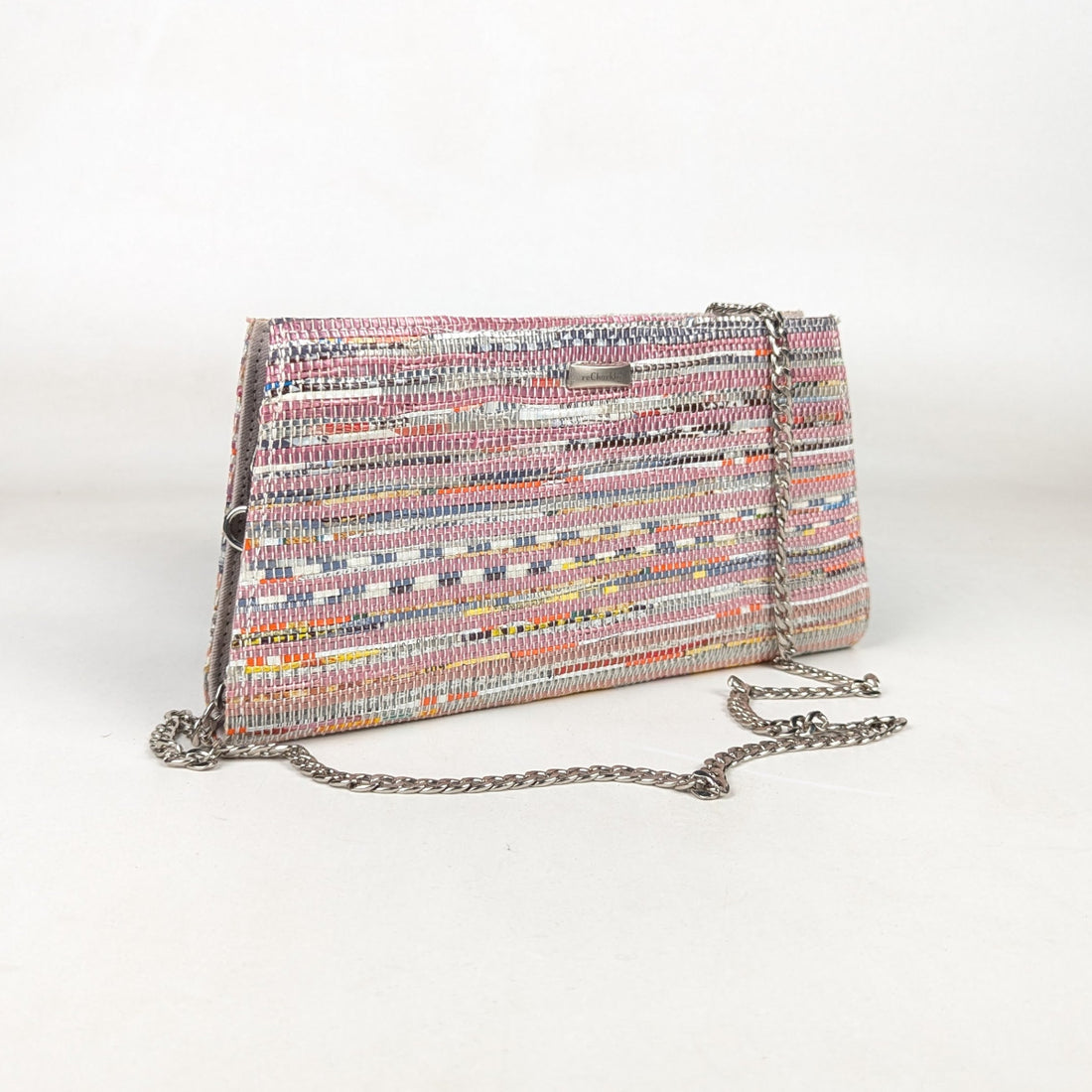 Upcycled Handcrafted Trapeze Clutch (TC0326-002)