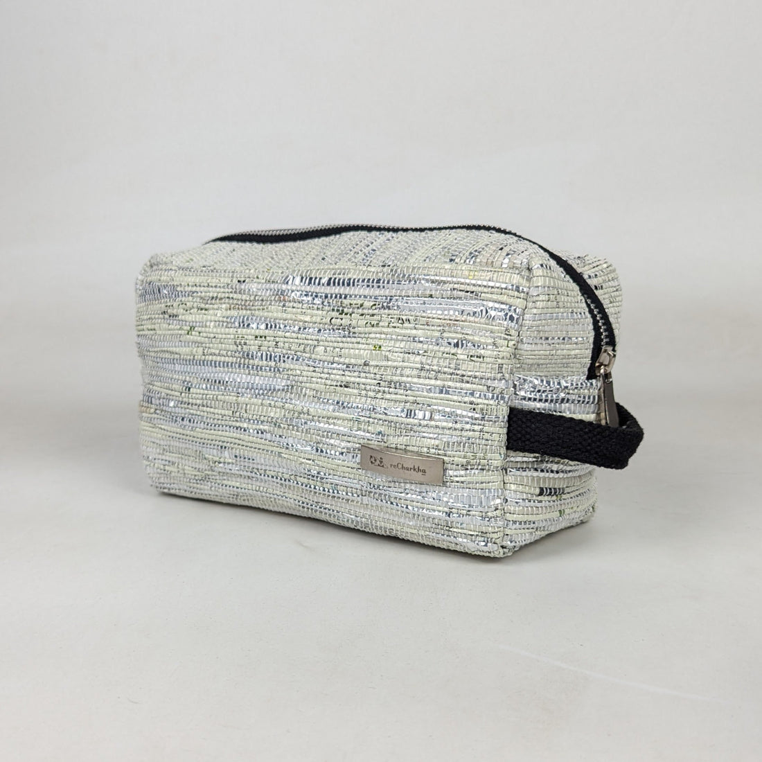 Upcycled Handcrafed Travel Pouch (TK0326-020) PS_W