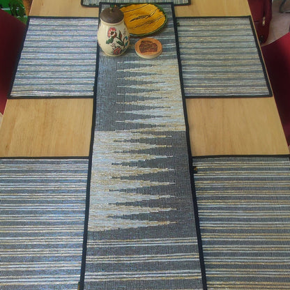 Upcycled Handcrafted Designer Table Runner (TRD0626-001) PS_W