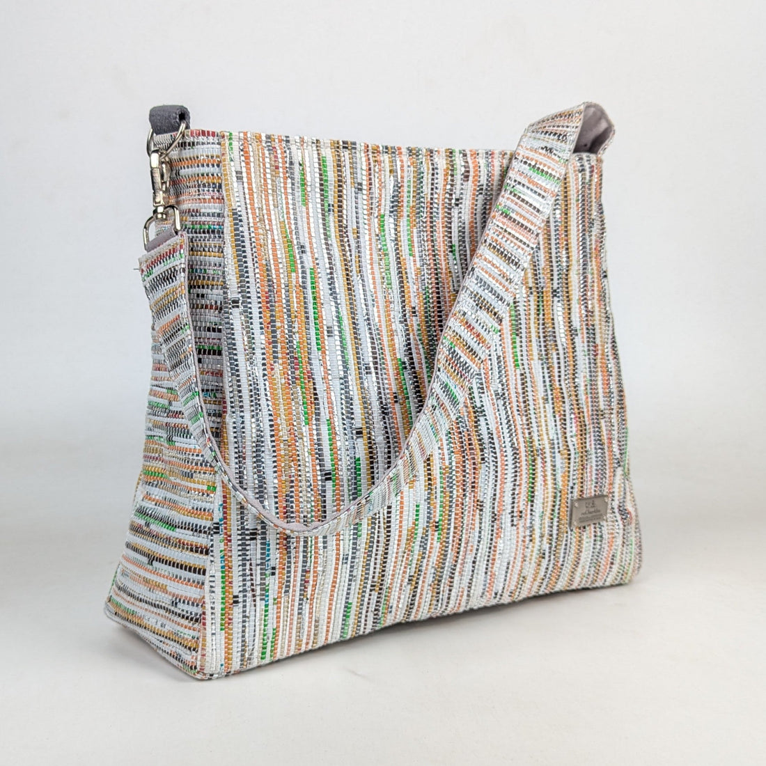 Upcycled Handcrafted Trapeze Tote (TT0126-006) PS_W