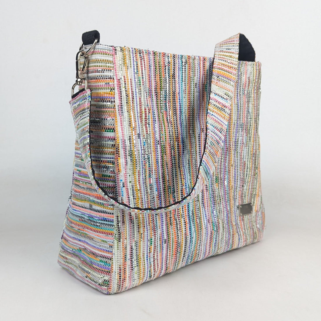 Upcycled Handcrafted Trapeze Tote (TT0226-005) PS_W