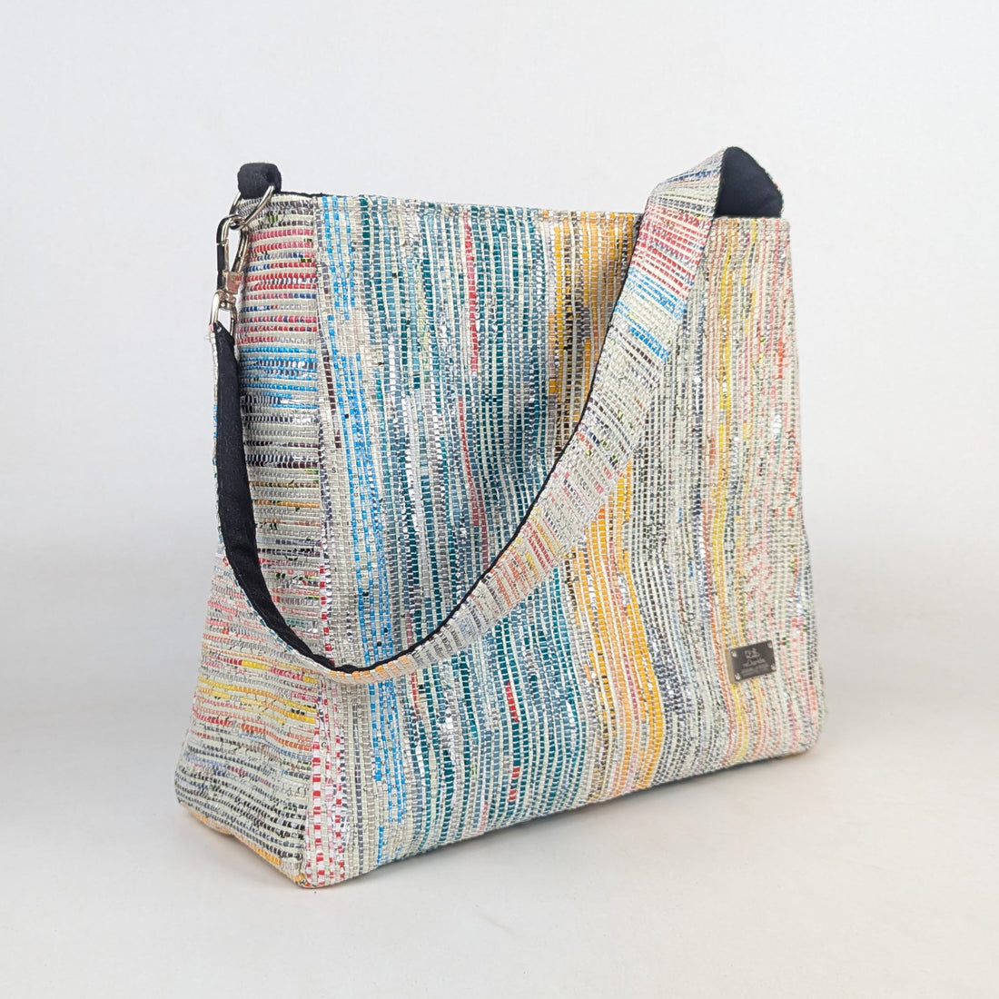 Upcycled Handcrafted Trapeze Tote (TT0226-008) PS_W