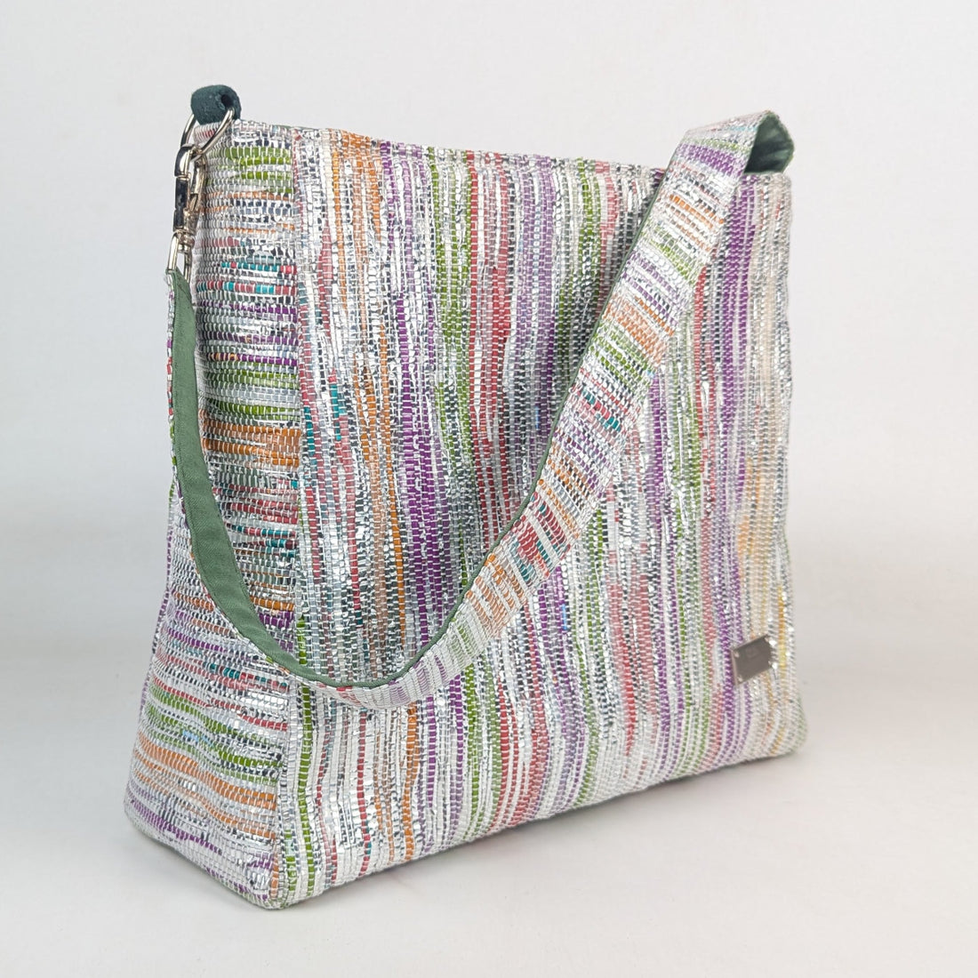 Upcycled Handcrafted Trapeze Tote (TT0226-013) PS_W