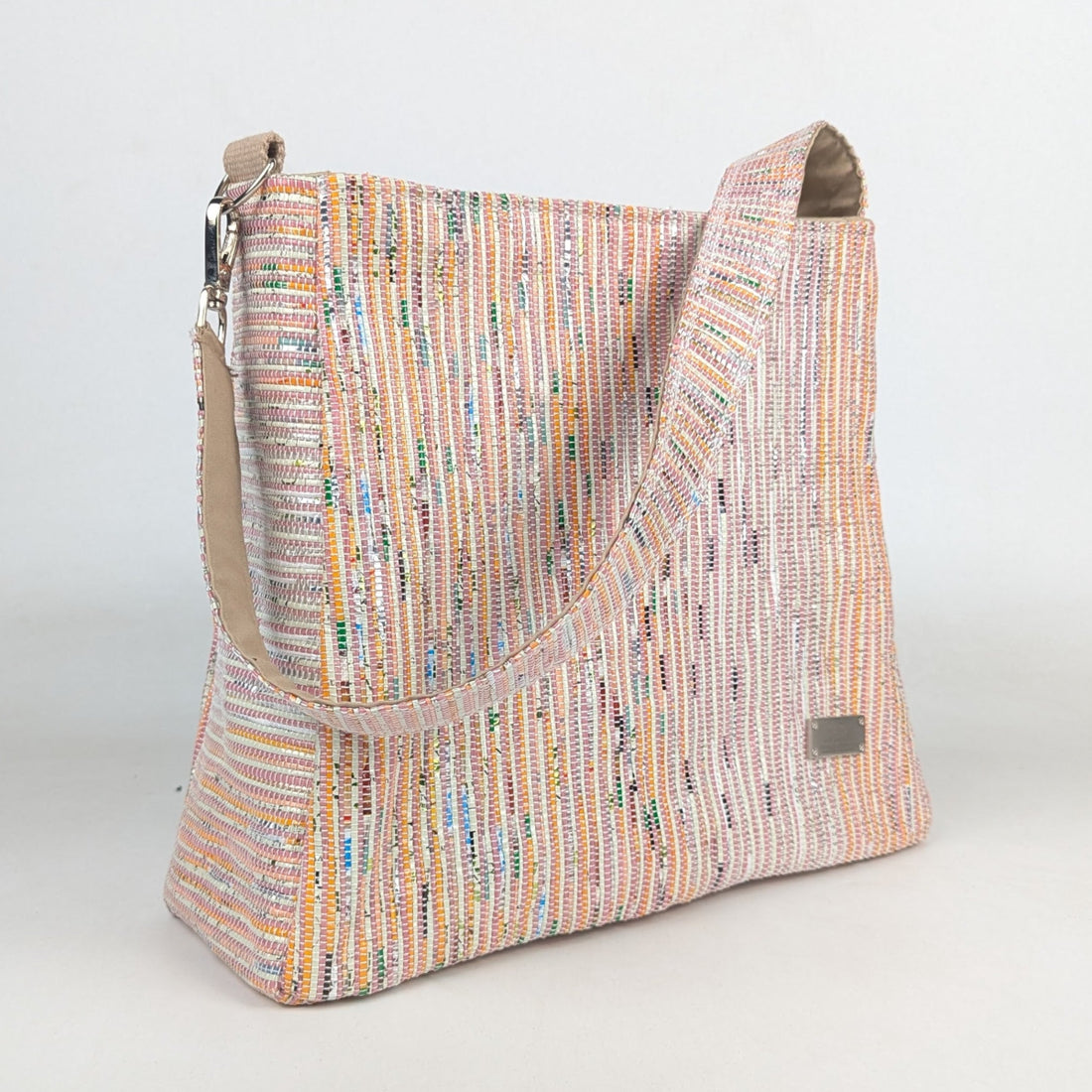 Upcycled Handcrafted Trapeze Tote (TT0226-014) PS_W