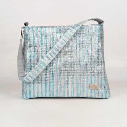 Upcycled Handcrafted Trapeze Tote (TT0626-001) PS_W