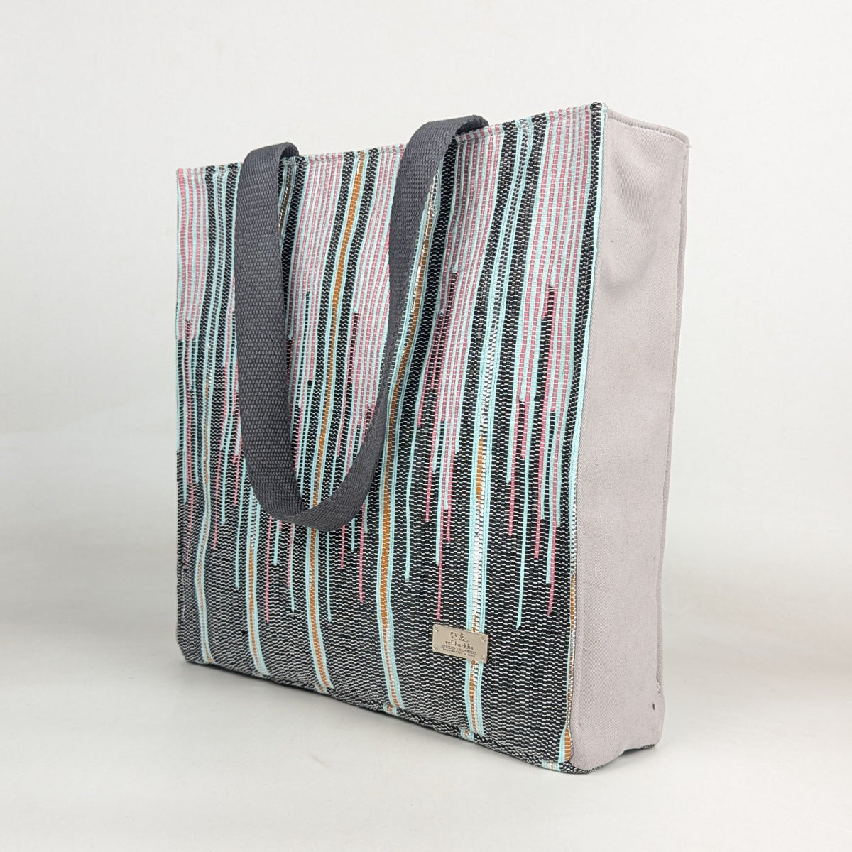 Upcycled Handcrafted Urban Tote (UT0226-007) [for 14" laptop] PS_W
