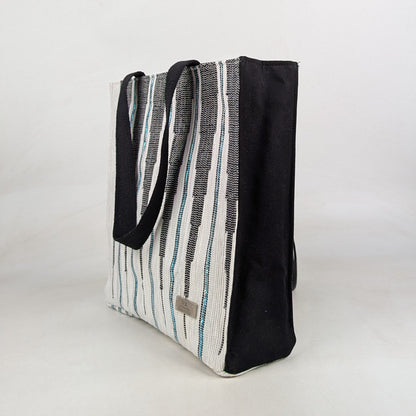 Upcycled Handcrafted Urban Tote (UT0626-001) [for 14" laptop]
