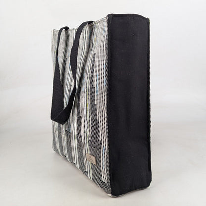 Upcycled Handcrafted Urban Tote (UT0626-004) [for 14" laptop]