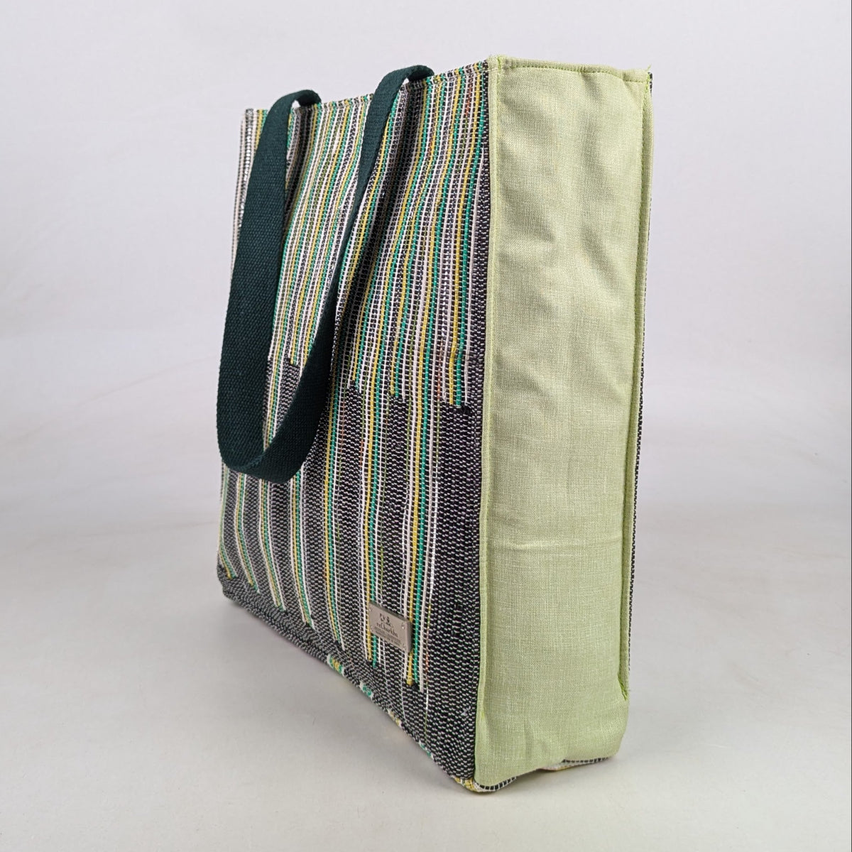 Upcycled Handcrafted Urban Tote (UT0626-006) [for 14" laptop]