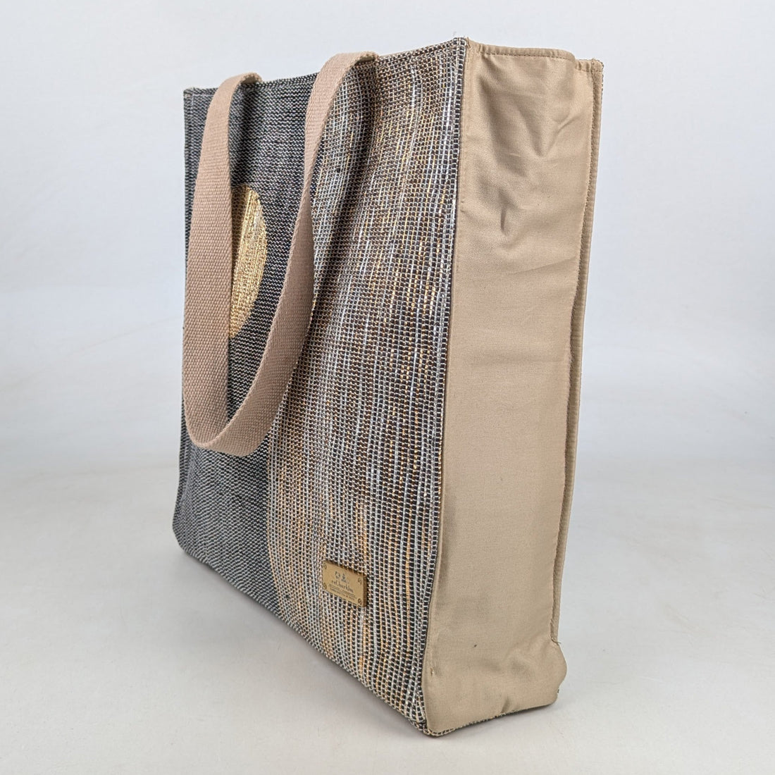 Exclusive Upcycled Handcrafted Urban Tote (UT0626-009) [for 14" laptop]