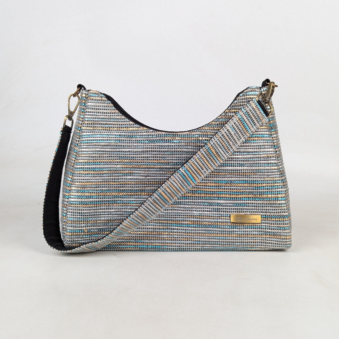 Upcycled Handcrafted Baguette Bag (BTB0526-001) PS_W
