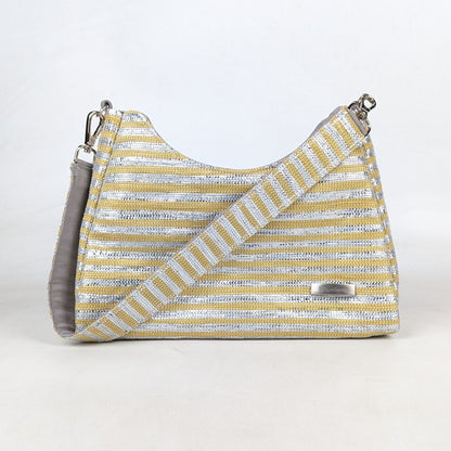 Upcycled Handcrafted Baguette Bag (BTB0526-005) PS_W