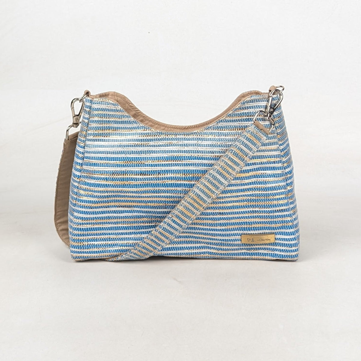 Upcycled Handcrafted Baguette Bag (BTB0626-009)