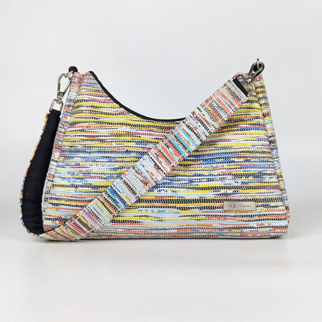 Upcycled Handcrafted Baguette Bag (BTB0925-009) PS_W