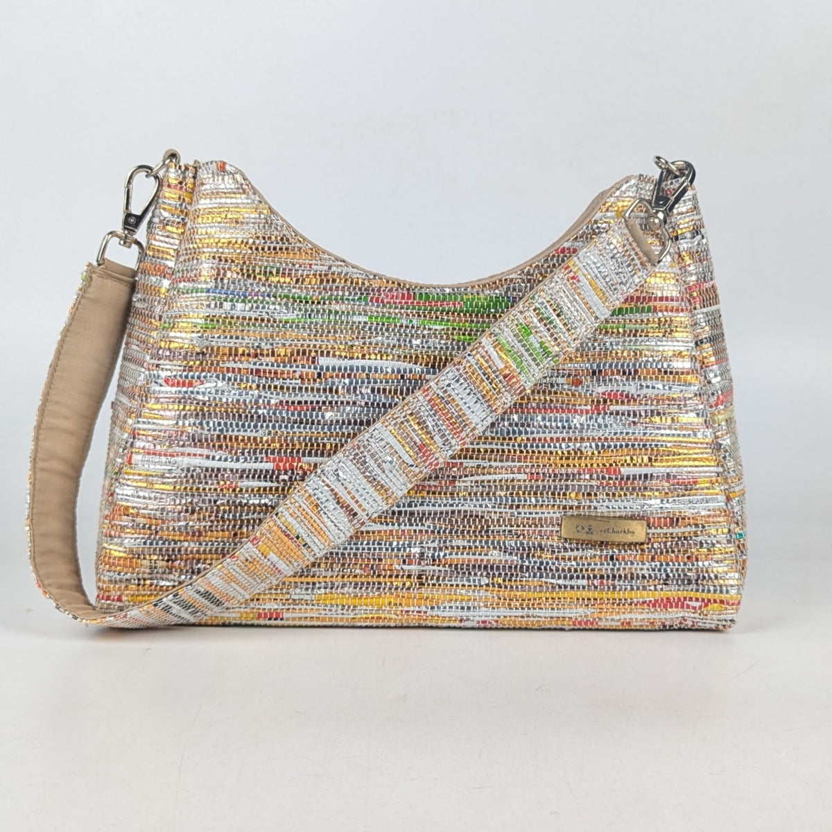 Upcycled Handcrafted Baguette Bag (BTB1025-001) PS_W