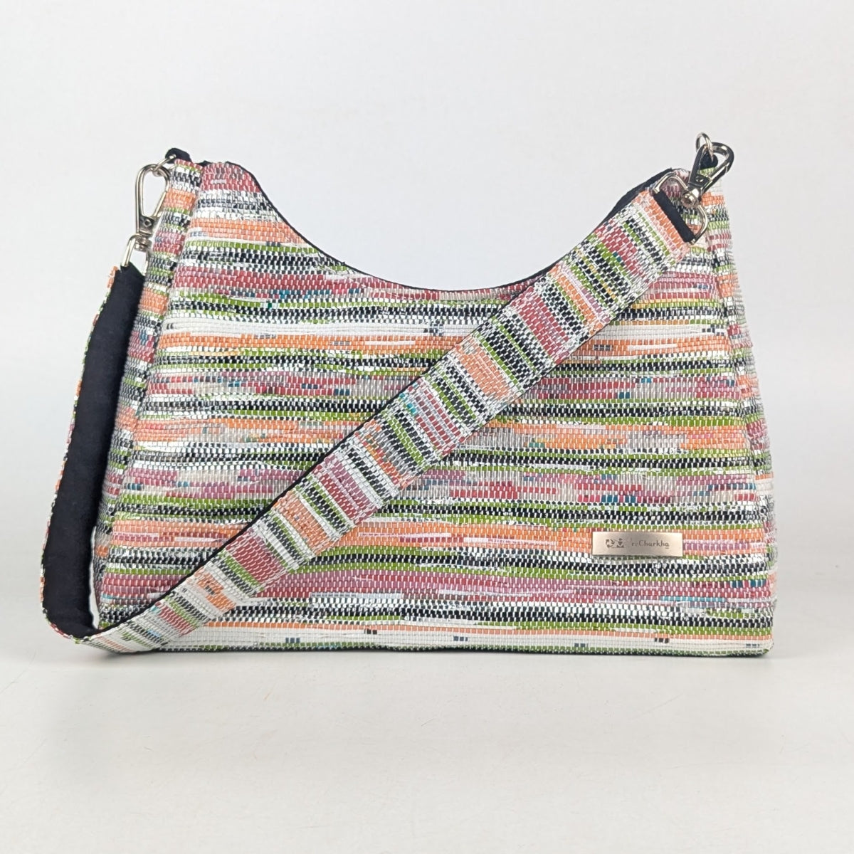 Upcycled Handcrafted Baguette Bag (BTB1025-004) PS_W