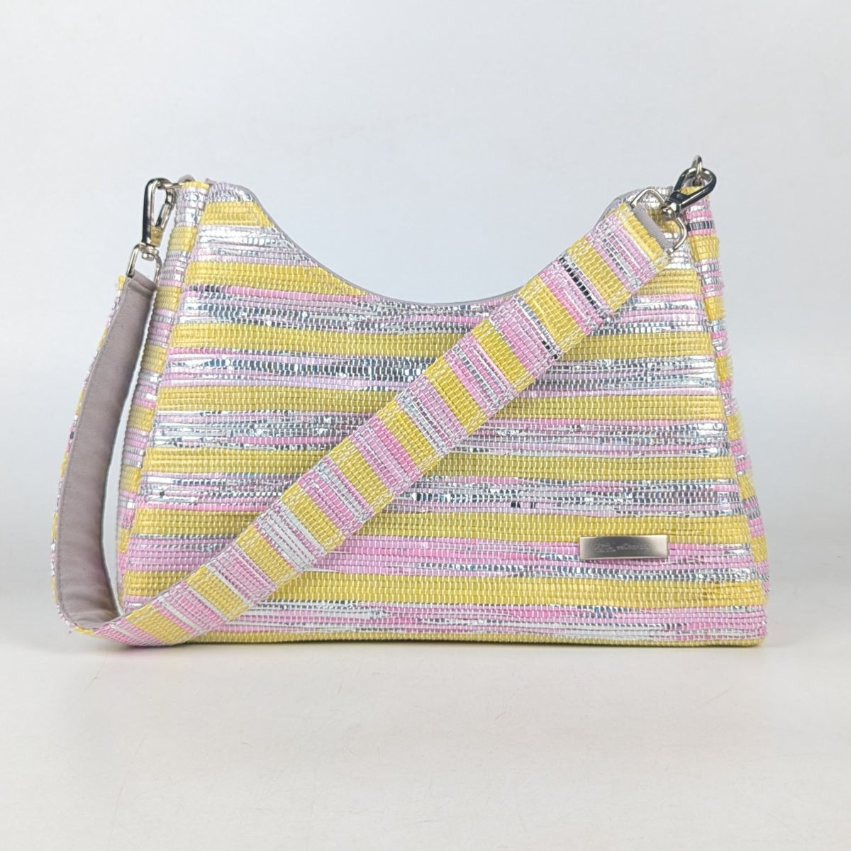 Upcycled Handcrafted Baguette Bag (BTB1025-005) PS_W