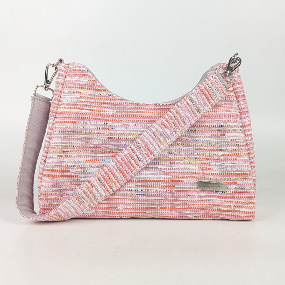 Upcycled Handcrafted Baguette Bag (BTB1025-007) PS_W