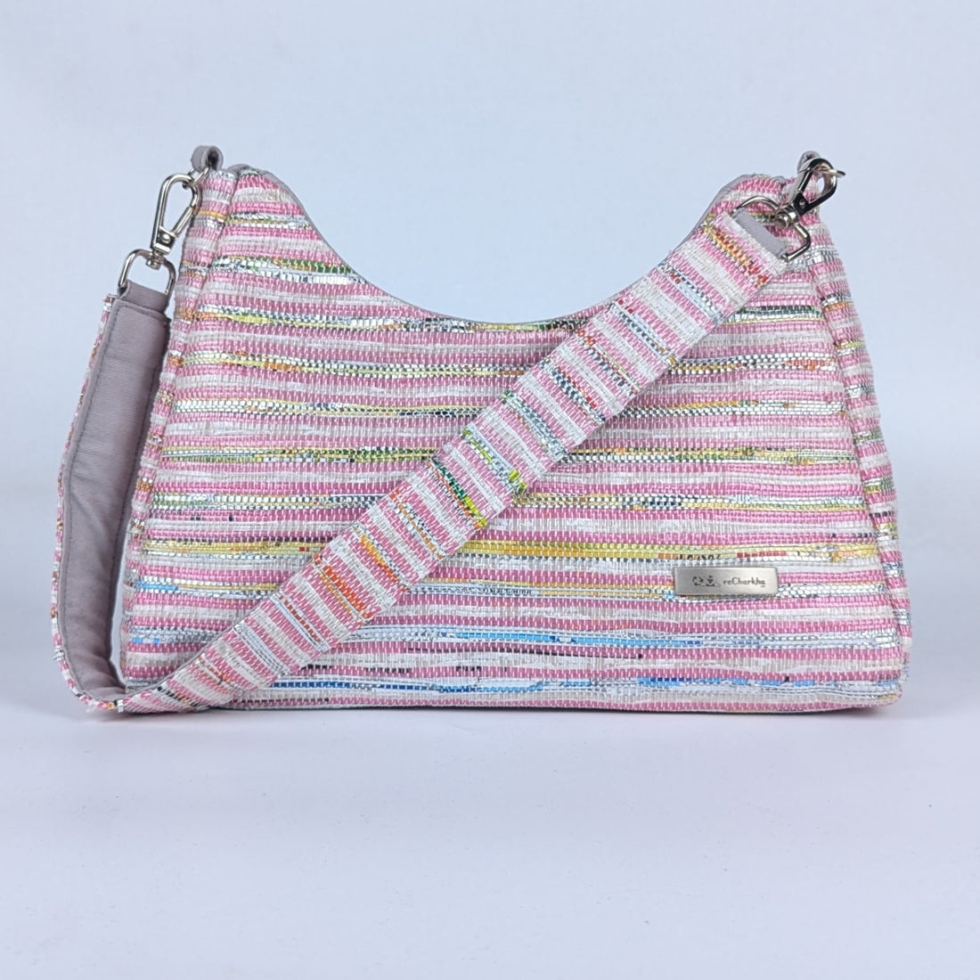 Upcycled Handcrafted Baguette Bag (BTB1125-003) PS_W