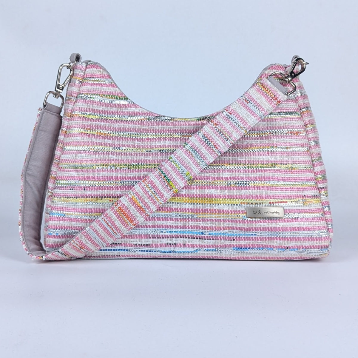 Upcycled Handcrafted Baguette Bag (BTB1125-003) PS_W