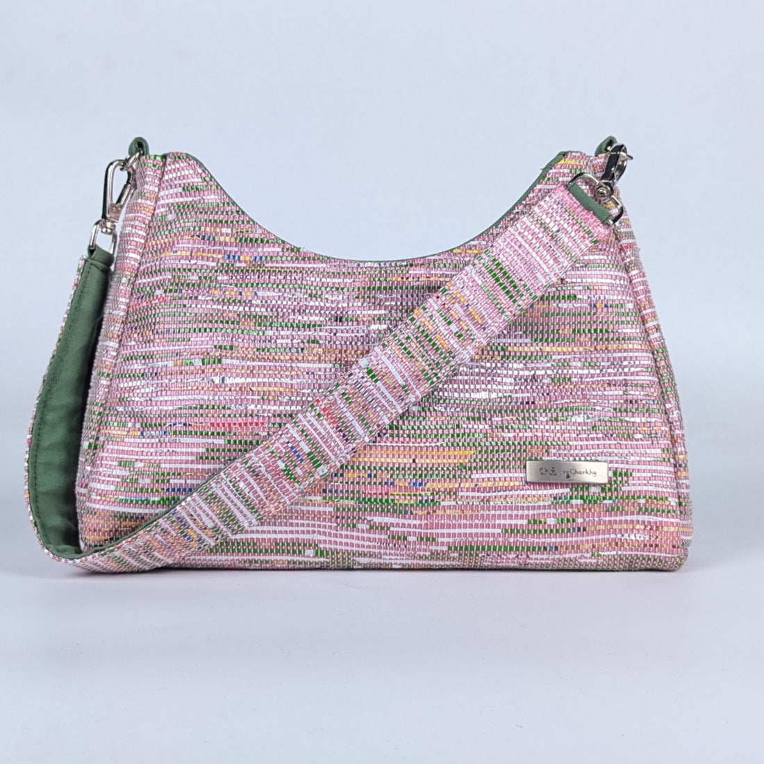 Upcycled Handcrafted Baguette Bag (BTB1125-005) PS_W