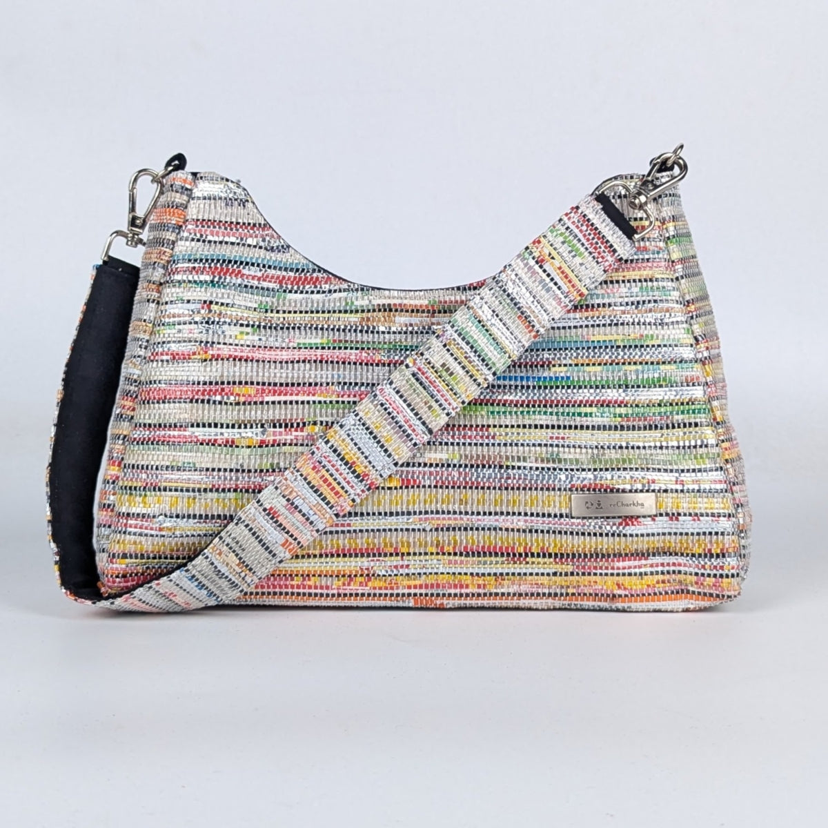 Upcycled Handcrafted Baguette Bag (BTB1125-006) PS_W
