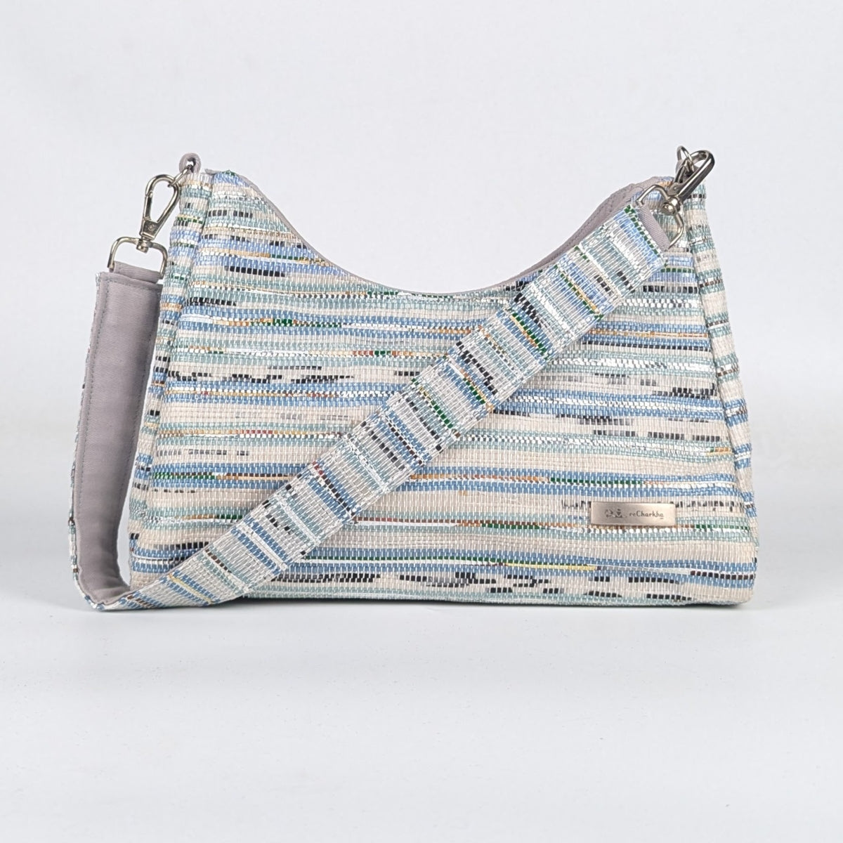 Upcycled Handcrafted Baguette Bag (BTB1125-008) PS_W