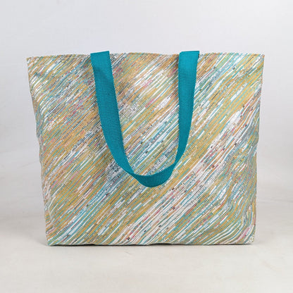 Upcycled Handcrafted Beach Bag (BB0526-019) PS_W