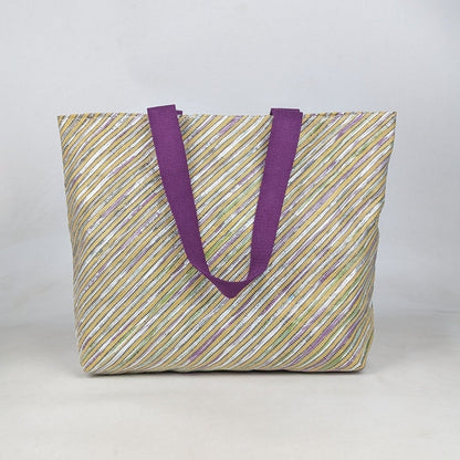 Upcycled Handcrafted Beach Bag (BB0626-003) PS_W
