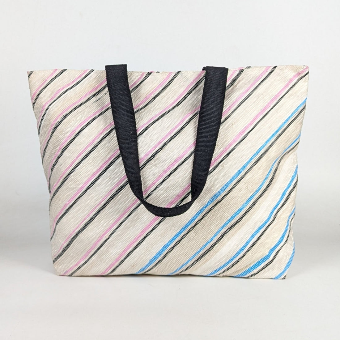 Upcycled Handcrafted Beach Bag (BB1225-001) PS_W