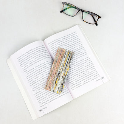 Upcycled Handcrafted Bookmark (BM0826-015) 