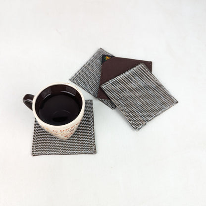 Upcycled Handcrafted Coaster (C0626-004) PS_W