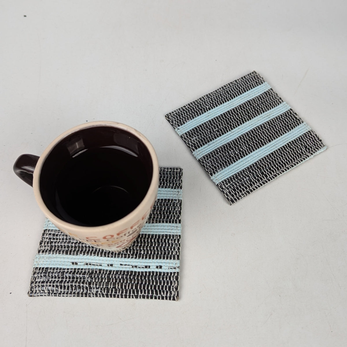 Upcycled Handcrafted Coaster (C0825-009) PS_W