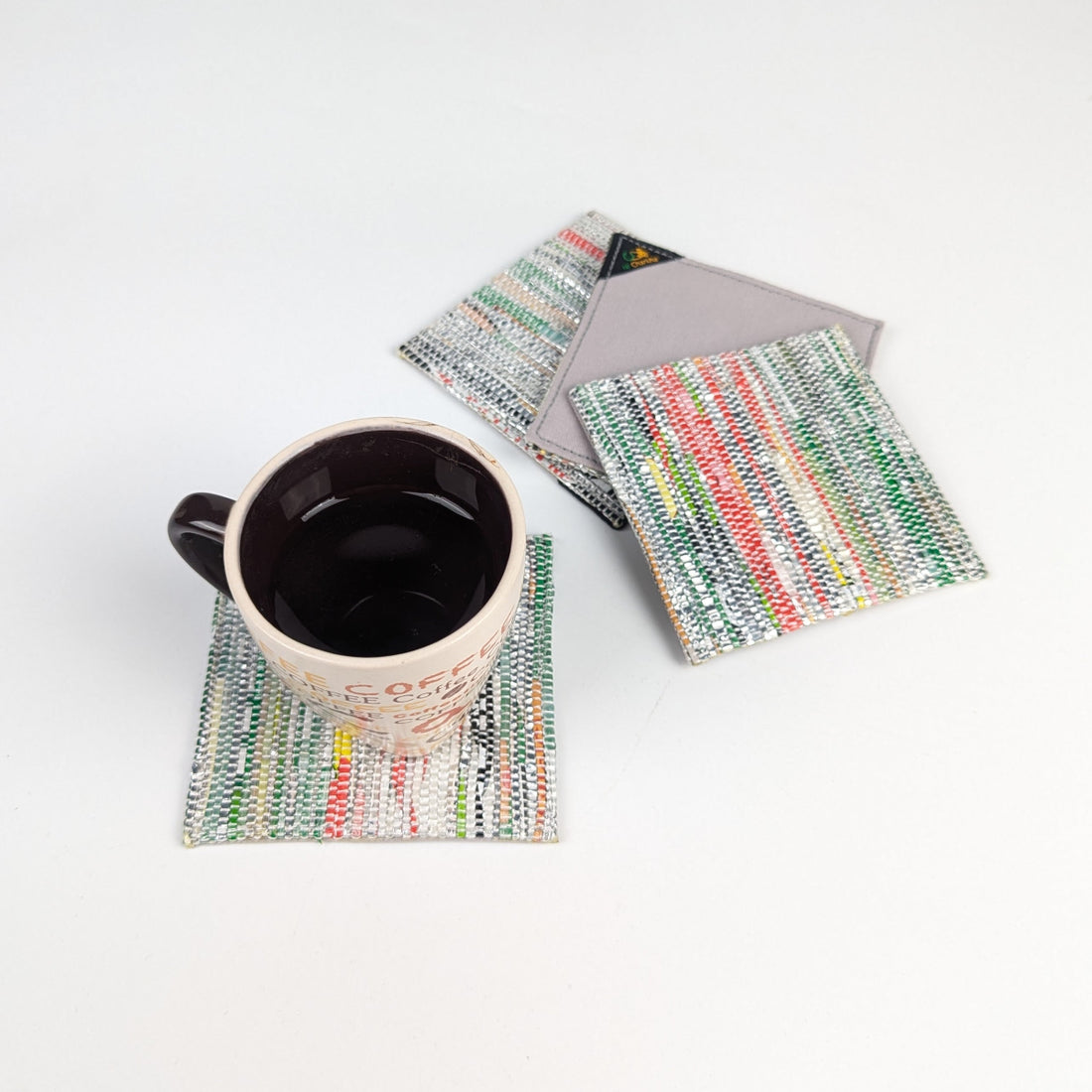 Upcycled Handcrafted Coaster (C0826-003)