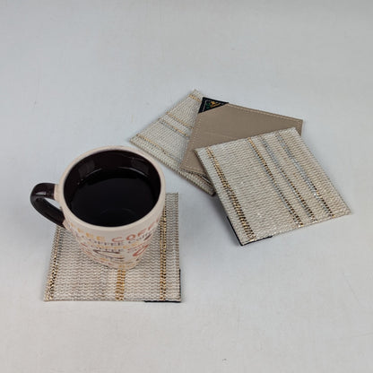 Upcycled Handcrafted Coaster (C1025-001) PS_W