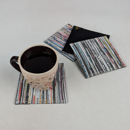 Upcycled Handcrafted Coaster (C1025-015) PS_W