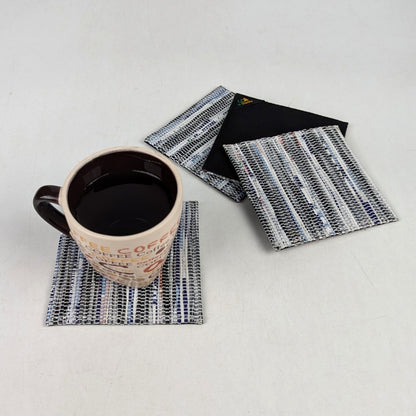 Upcycled Handcrafted Coaster (C1025-023) PS_W