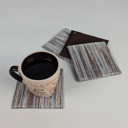 Upcycled Handcrafted Coaster (C1225-018) PS_W