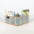 Upcycled Handcrafted Collapsible Storage Basket Small (CSBS0826-001)