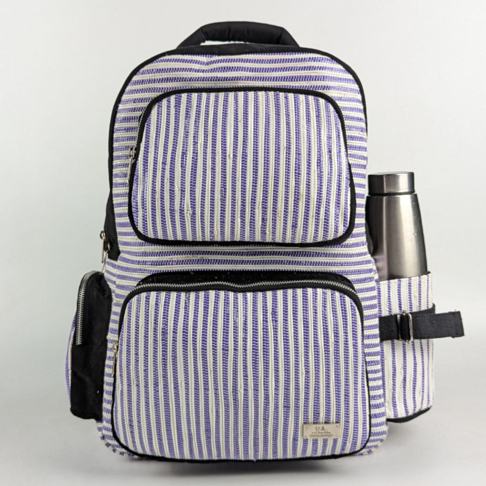 Upcycled Handcrafted Commuter Backpack (CBP0425-006)