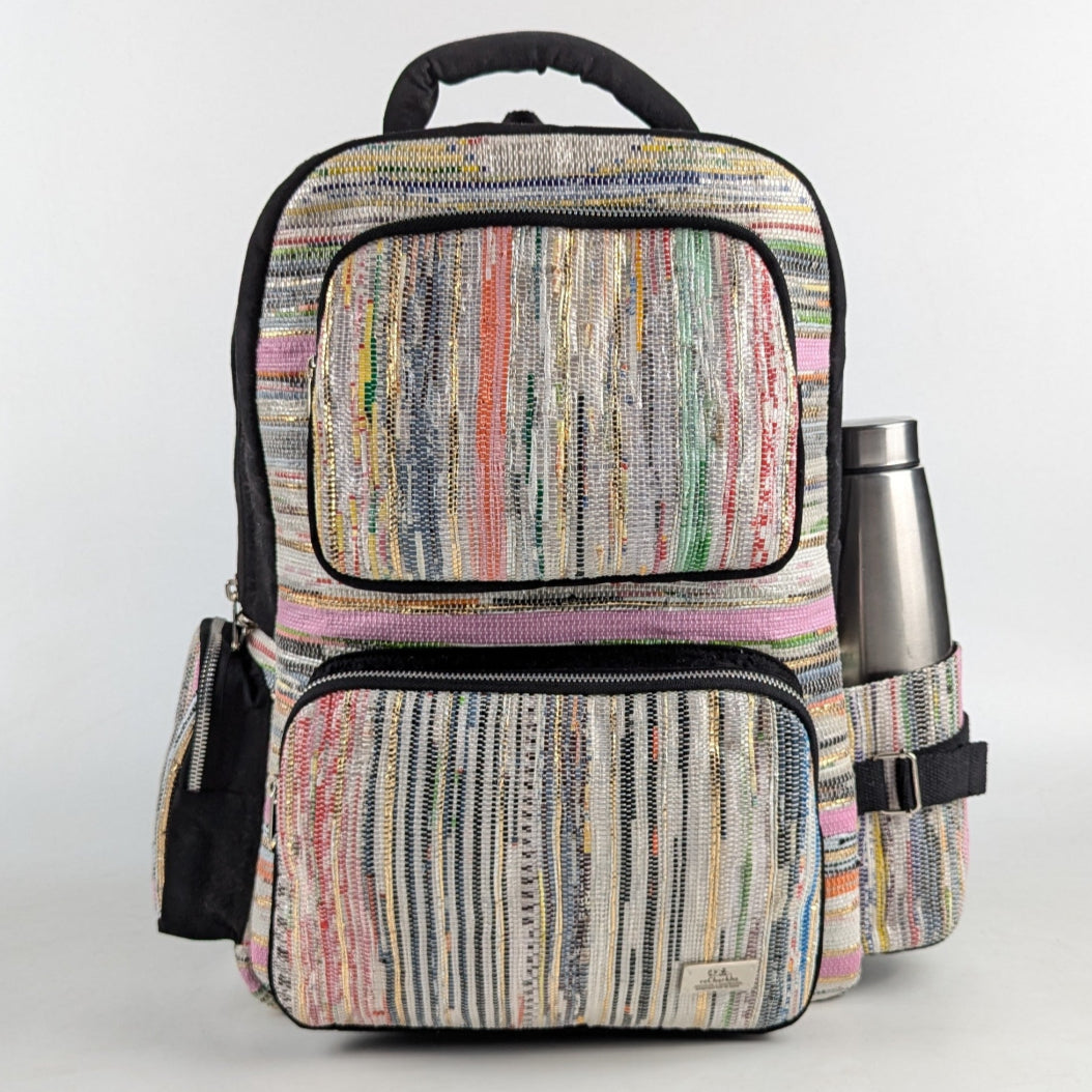 Upcycled Handcrafted Commuter Backpack (CBP0425-007)