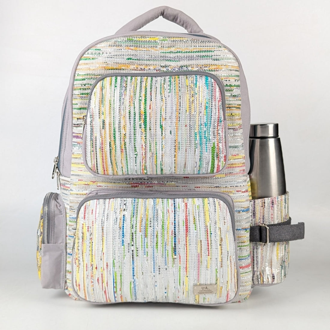 Upcycled Handcrafted Commuter Backpack (CBP0625-001)