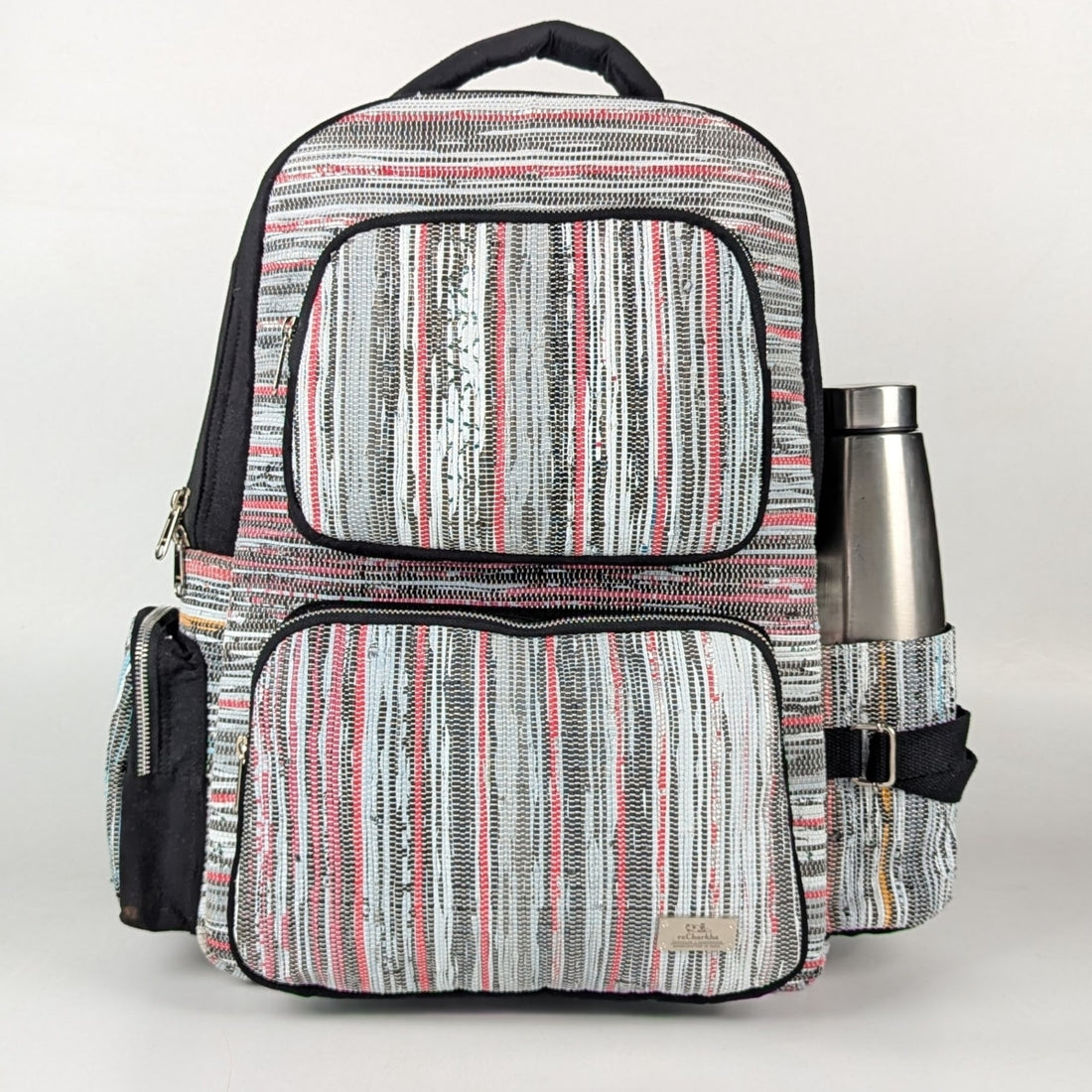 Upcycled Handcrafted Commuter Backpack (CBP0625-004)