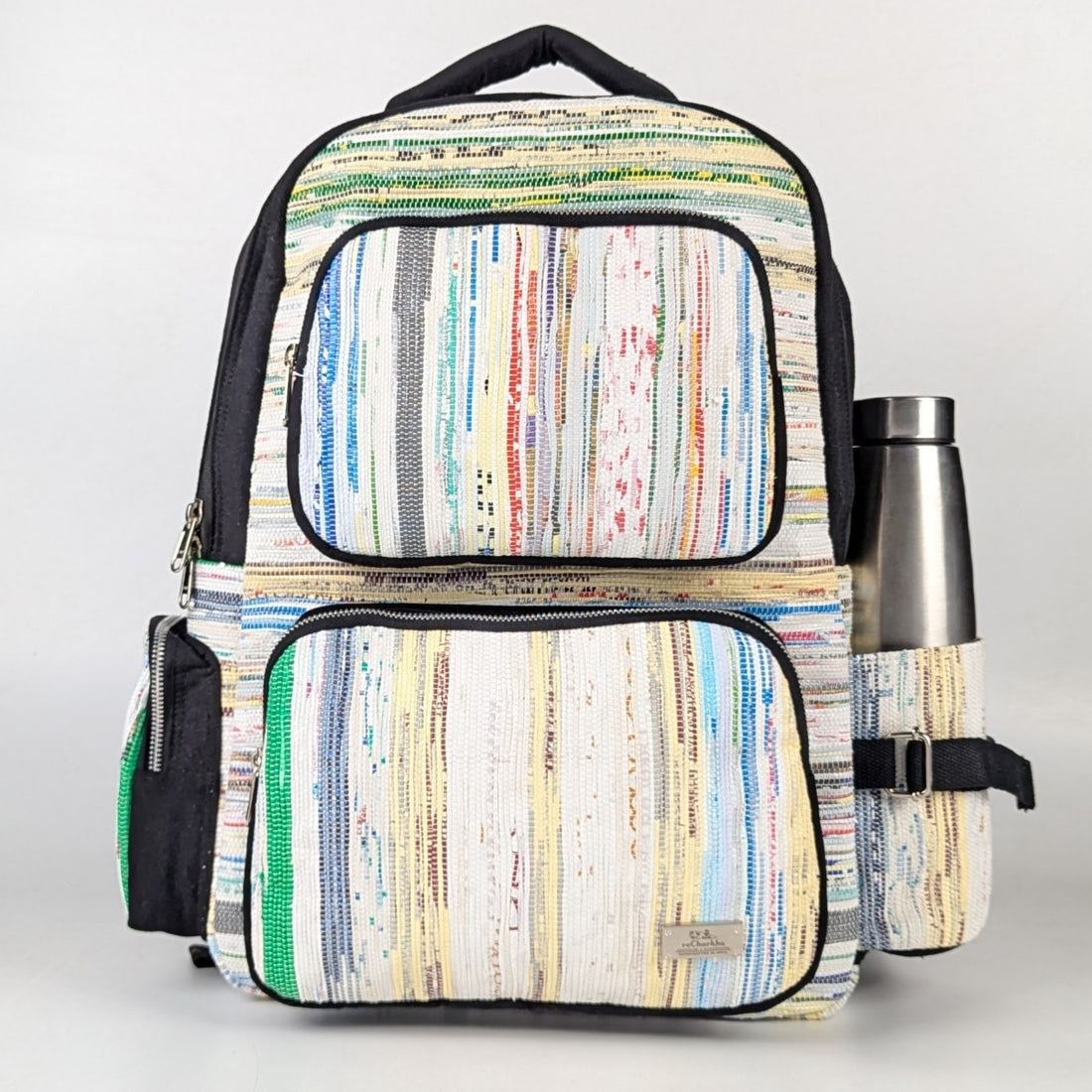 Upcycled Handcrafted Commuter Backpack (CBP0625-006)